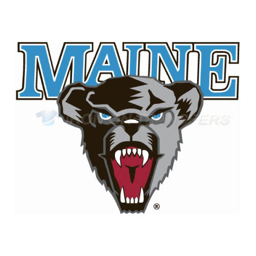Maine Black Bears Logo T-shirts Iron On Transfers N4931